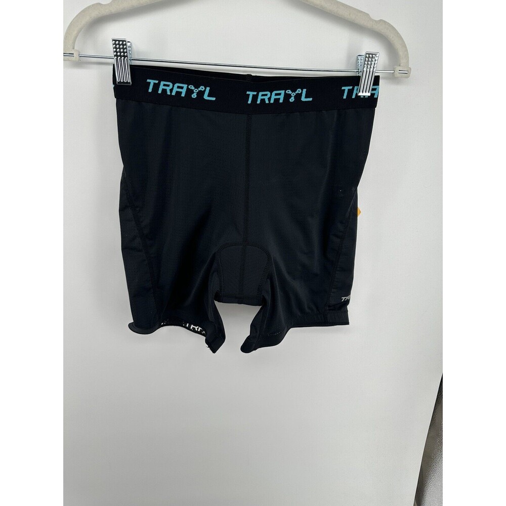 Trayl Cycling Black Bike Riding Padded Shorts Men's Size Small